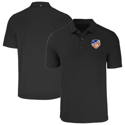 FC Cincinnati Cutter & Buck Forge Eco Stretch Recycled Polo - Black